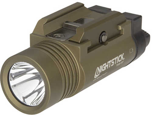 Click to see larger image. Nightstick Weapon Light Handgun 1200 Lumens White Flat Dark Earth Aluminum 194 Meters Beam