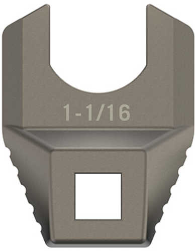 Real Avid Master -Fit Barrell Nut Wrench 1 1/16" Titanium Titanium/Stainless Steel AR-Platform Free-Float Ha