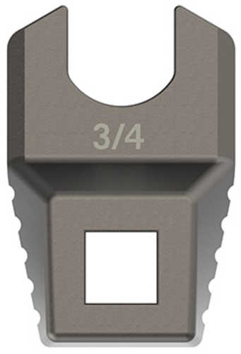 Real Avid Master -Fit Muzzle Device Wrench Titanium Titanium/Stainless Steel AR-Platform Free-Float Handle