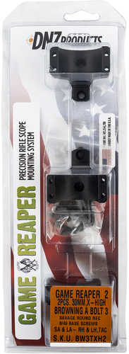 DNZ Game Reaper 2 Scope Mount/Ring Combo Matte Bla-img-0