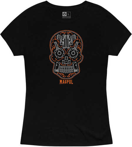 Magpul Mag1218001S Sugar Skull Womens Black Short-img-0