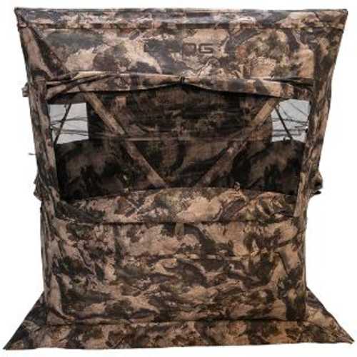 BOG SITTING HUB BLIND 600D MOSSY OAK