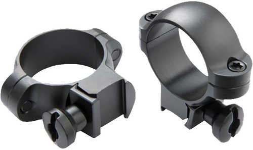 Burris Rimfire/Airgun Rings 1 in. Medium Deluxe Steel Gloss Black