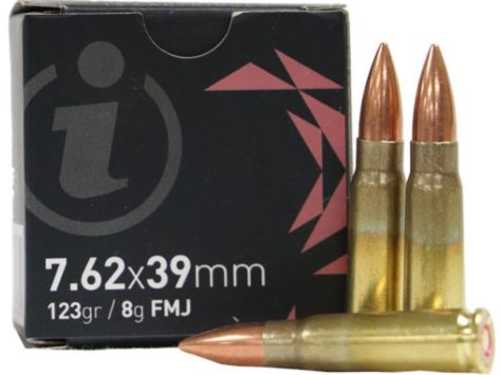 7.62 x39 15 Rounds Ammunition IGMAN 123 Grain FMJ