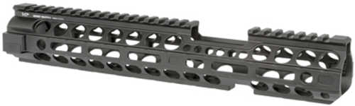 Midwest Industries 20 Series M-LOK Handguard 12.625" Anodized Finish Black Wrench Included Fits AR Rifles