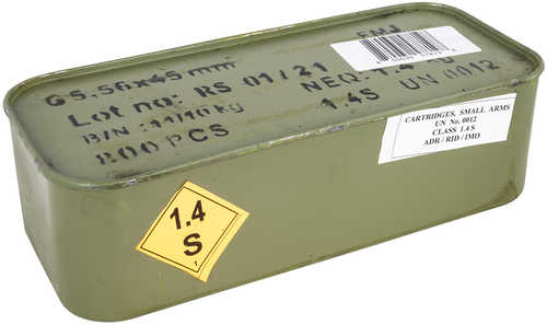 5.56mm Nato 800 Rounds Ammunition ATA ARMS 55 Grain Full Metal Jacket