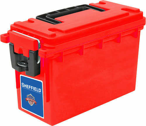 Sheffield Field/Ammo Box Red Made In USA-img-0