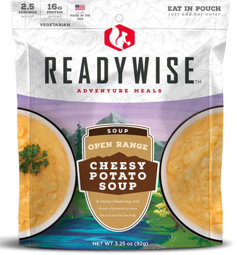 Wise Foods RW05-010 Outdoor Kit Open Range Cheesy Potato Soup 2.5 Servings