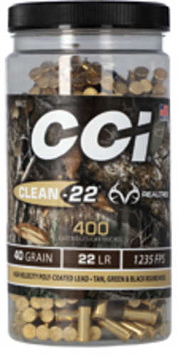 22 Long Rifle 400 Rounds Ammunition CCI 40 Grain Lead