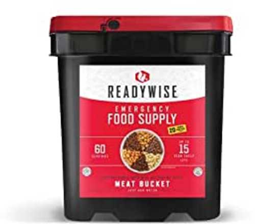 Wise Foods Grab N Go Bucket Freeze Dried Meat And Rice 60 Servings per