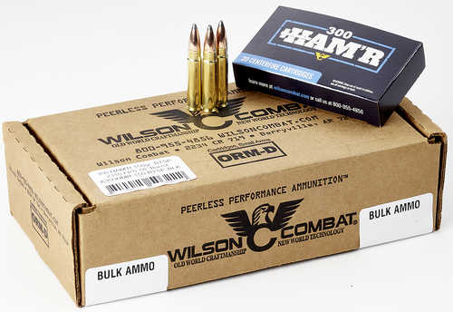 Wilson Combat A300hmr-150-btsp Centerfire Rifle 300 Ham'r 150 Gr Speer Boat-tail Soft Point (btsp) 20 Bx/ 10 Cs