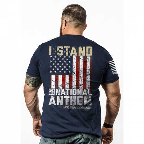 NINE LINE APPAREL I Stand T-Shirt Navy-img-0