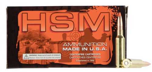 308 Winchester 20 Rounds Ammunition HSM 168 Grain Ballistic Tip