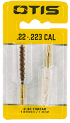 Otis Technology Brush and Mop Combo Pack For .22-.223 Caliber Includes 1