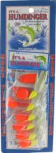 Humdinger Spinner Bait 1/4 Orange Col/Orange Wil Blue/Ch/Wh