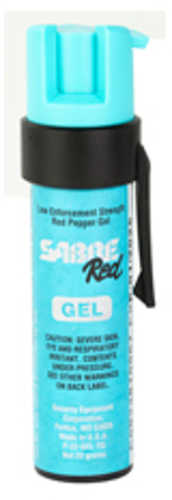 Sabre Pepper Gel Pocket Model with Clip 12 Grams Turquoise Matte Finish