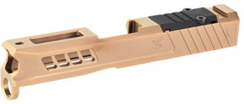 True Precision Axiom Slide For Glock 43/43X Copper TiCN Finish RMS Optic Cut & Cover Plate