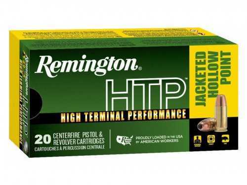 380 ACP 20 Rounds Ammunition Remington 88 Grain Jacketed Hollow Point