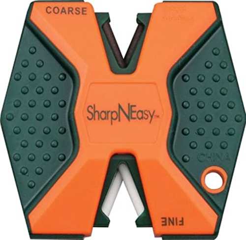 Accusharp 335Cd SharpNEasy 2Step Sharpener Ceramic Stone Fine/Coarse Orange