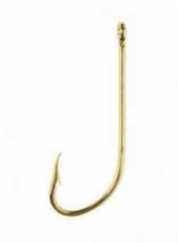 Click to see larger image. Eagle Claw Hook Gold Heavy Shank 10/Ctn