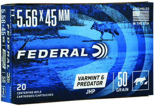 Federal American Eagle 5.56 Nato 55 Gr Jacketed Hollow Point (jhp) Ammo 20 Round Box