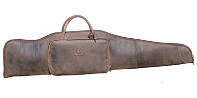 Boddington Gear Vintage Buffalo Leather 50" Scoped Rifle Case