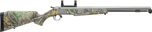 CVA Pr2118Sm Wolf V2 50 Cal 209 Primer 24" Matte Stainless Barrel/Rec Realtree Edge Synthetic Stock Includes Scope Mount