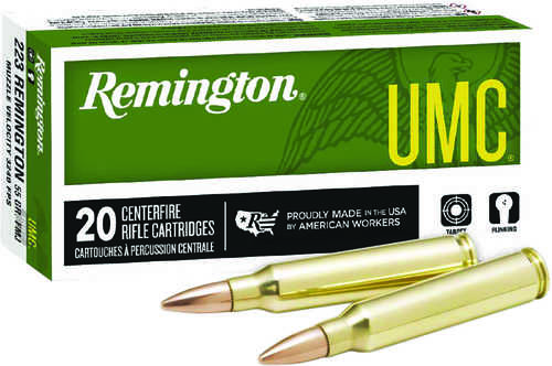 Remington UMC 300 Blackout 150 Gr 1905 Fps Full Metal Jacket (FMJ) Ammo 20 Round Box