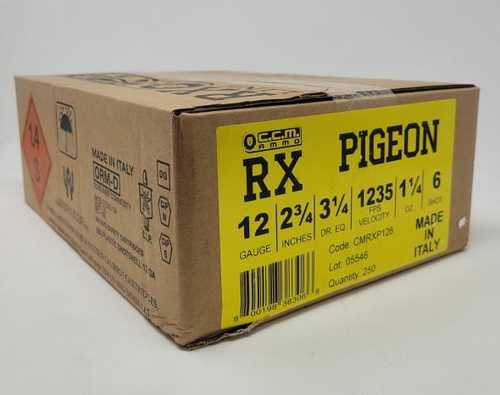 Clever RX Game Load 12 Gauge. 1-1/4 Oz.. 3-1/4 Dr. #6 Lead 1235 FPS 25 Rounds