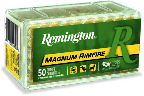 Remington Ammunition 20025 Magnum 17 HMR Gr Pointed Soft (PSP) 50 Bx/40 Cs