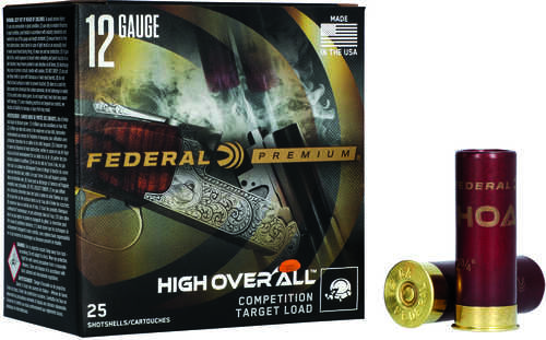 12 Gauge 2-3/4" Lead-7.5 1 oz 25 Rounds Federal Shotgun Ammunition