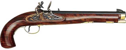 Pedersoli Kentucky Flintlock Muzzleloading Pistol Flintlock 45 Caliber 10" Blued Walnut Stock