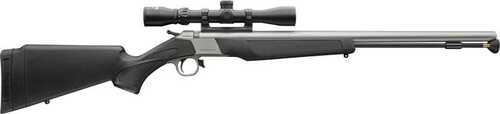 CVA Wolf V2 Muzzleloading Rifle with KonuShot 3-9x32mm Scope 50 Caliber 24" Stainless Steel Synthetic Stock