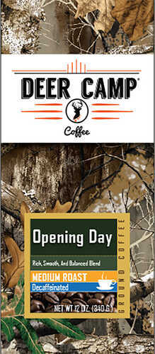 Deer Camp Opening Day Coffee Realtree Edge 12 oz. Ground Medium Model: DC12ODGR