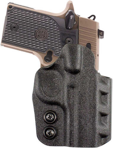 DeSantis Gunhide D94KA8WZ0 Cazzuto OWB Black Kydex Paddle Fits <span style="font-weight:bolder; ">Springfield</span> Prodigy W/wo Red Dot 4.25-5" Barrel