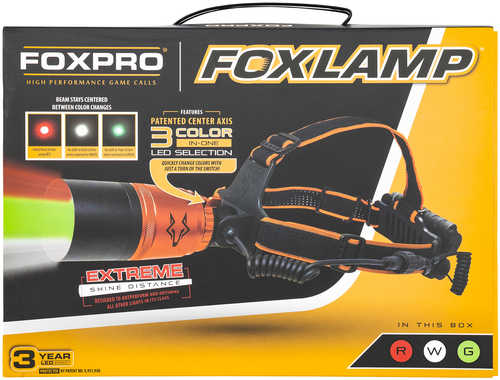 Foxpro Orange/Black, Red/Green/White Filter