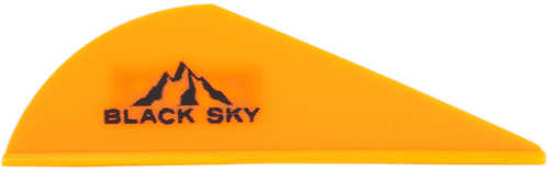 Bohning Black Sky Vane 2 in. Neon Orange 36 pk. Model: 10901NO2