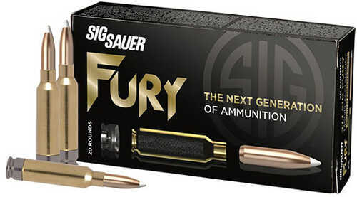 Sig Sauer Fury 277 150 gr 2830 fps Nosler AccuBond Ammo 20 Round Box