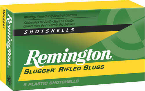 Remington Slugger 12 Ga 2.75" 1560fps 1oz Rifled Ammo Round Box