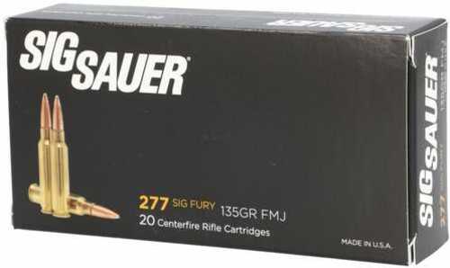 Sig Sauer 277 Sig Fury Elite Ball Fmj Ammo 20 Rounds