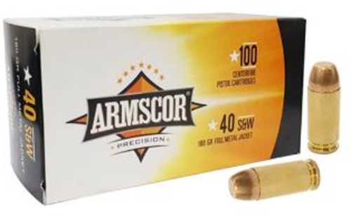 ARMSCOR AMMO 40SW 180GR FMJ 100/12 VALUE PACK
