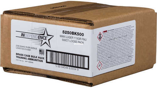 CCI Independence 40 S&W 180 gr. FMJ Ammo 500 Round Box