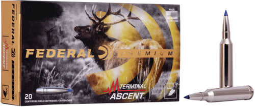 Federal Premium 6.5 <span style="font-weight:bolder; ">PRC</span> 130 gr 3000 fps Terminal Ascent Ammo 20 Round Box