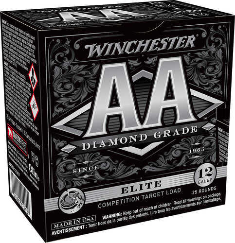 Winchester AA Diamond Grade 12 Gauge 2 3/4" 1 oz 1250 fps 7 Shot Ammo 25 Round Box