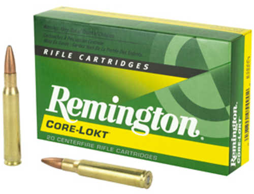 Remington Core Lokt 30-06 180 Grain Pointed Soft Point 20 Round Box 27828
