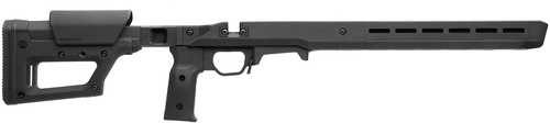Magpul Mag1199-Black Pro 700 Lite SA Black Adjustable Synthetic Stock With Aluminum Chassis & Interchangeable Grips For
