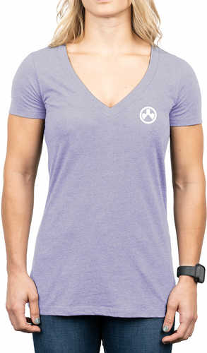 Magpul Mag1343-530-M Unfair Advatange Women's Orchid Heather Cotton/Polyester Short Sleeve/Medium