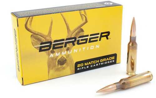 Berger Bullets 31031 Classic Hunter Subsonic 6.5 Creedmoor 135 Gr Hybrid Boat-Tail (HBT) 20 Per Box/ 10 Cs