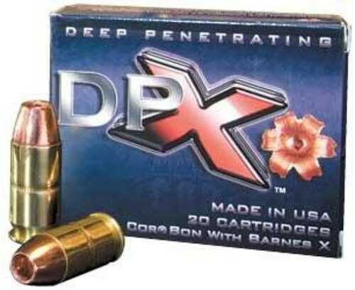 Click to see larger image. Cor-Bon DPX Handgun Ammuntion 9mm Luger 95Gr DPX 1300 Fps 20/ct