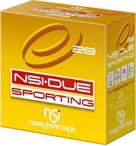 Nobel NSI Due Sporting Shotshells 12 Ga 2-3/4 1 Oz 1315 Fps #7 25/ct